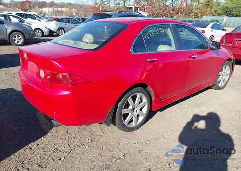2004 Acura Tsx z USA, uszkodzony, nr VIN JH4CL96864C014915